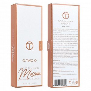 Тушь для ресниц O.TWO.O Gold Silk Satin Mascara № A 7 ml (пушистая кисточка)