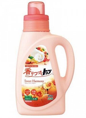 Lion "Top Sweet Harmony" Жидкое средство для стирки, аромат цветов и апельсина, бутылка