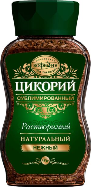 Московская кофейня на паяхъ "Нежный" цикорий натуральный сублимированный, 95 г