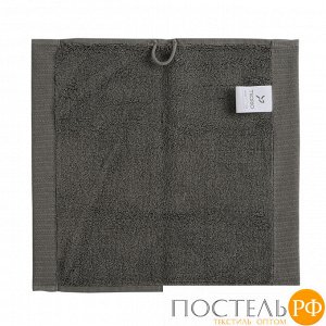 TK19-FT0001 Полотенце для лица темно-серого цвета из коллекции Essential, 30х30 см