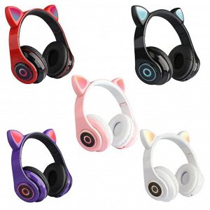 Беспроводные наушники Wireless Headset Cat Ear HXZ-B39