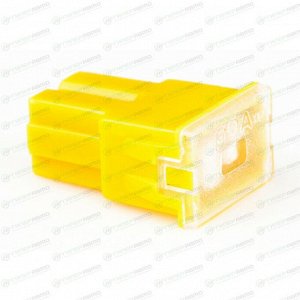Предохранитель автомобильный Masuma, кассетный, мама (PAL FJ11), жёлтый, 60А, комплект 12 шт, арт. FS-016 (стоимость за упаковку 12 шт)