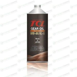 Масло трансмиссионное TCL Gear Oil 80w90 полусинтетическое, GL-5, 1л, арт. G0018090