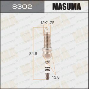 Свеча зажигания Masuma Platinum LZKAR6AP-11 с платиновым электродом, арт. S302P