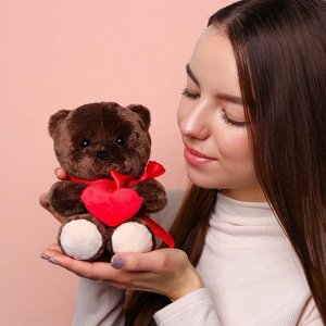Мягкая игрушка «Ted с сердечком», мишка, 25 см
