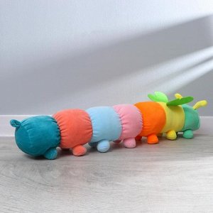Мягкая игрушка «Гусеница», цветная