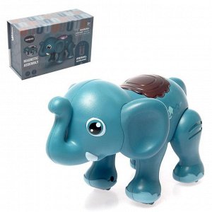 Игрушка интерактивная «Слон» с функцией записи голоса, ходит, звук