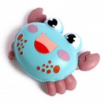 Игрушка инерционная &quot;Крабик&quot;, двигается от нажатия, цвета МИКС