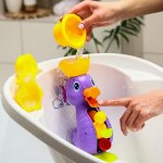 Игрушки для купания «Мельница. Морской конёк», на присоске