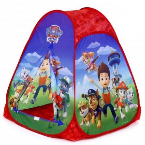 Игровая палатка «Щенячий патруль», в сумке 81x91x81 см