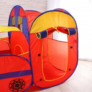 Детская игровая палатка «Паровоз» 132*66*88 см