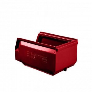 Ящик полимерный многооборотный, 22.402, 25х15х13см, красный