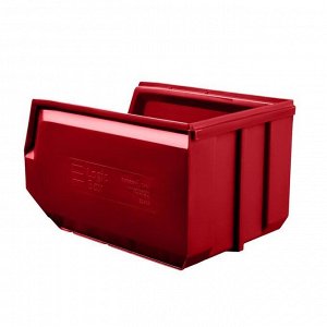 Ящик полимерный многооборотный, 22.404, 35х22,5х20см, красный