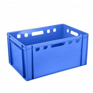 Ящик пластиковый, 210 Е3П, 60х40х30см, синий