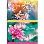 Альбом для рисования 32л., А4, на гребне ArtSpace &quot;Цветы. The blooming garden&quot;