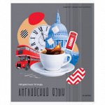 Тетрадь предметная 48л. ArtSpace &quot;Калейдоскоп&quot; - Английский язык, ВД-лак