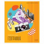 Тетрадь предметная 48л. ArtSpace &quot;Калейдоскоп&quot; - География, ВД-лак