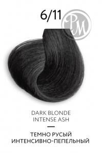 Ollin color platinum collection 6.11 перманентная крем-краска для волос 100мл