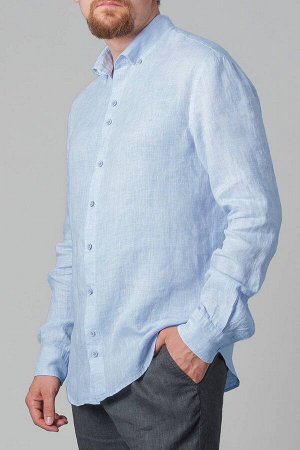 рубашка Cool Flax КФР001 светло-голубой