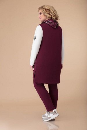 брюки, жилет, туника Svetlana-Style 1492 бордо