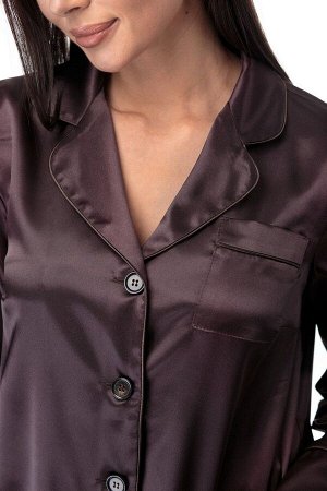 блуза, брюки Anelli 870 коричневый