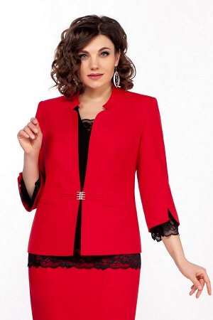 Блуза, жакет, юбка LaKona 1338 красный