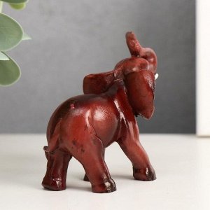 Сувенир "Слон" под красное дерево 7х8х3 см МИКС