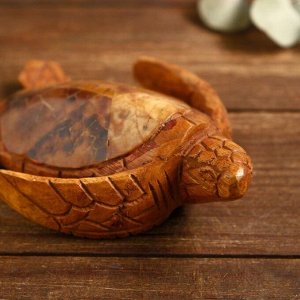 Сувенир из дерева "Маленькая черепашка" 16х12х4 см