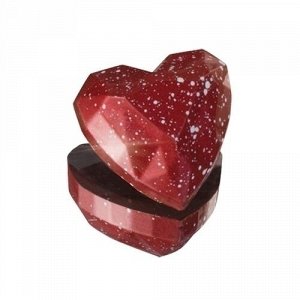 Форма для шоколада «Бриллиант сердце» поликарбонатная MA1993, Martellato, Италия