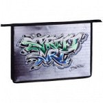 Папка для тетрадей 1 отделение, А4, ArtSpace &quot;Street art&quot;, ламинированный картон, конгрев, фольга, н