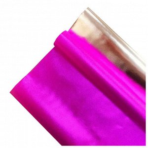Плёнка в рулоне "Глиттер" ярко-розовая размер 50см*5м