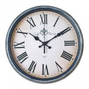 Часы настенные, серия: Классика, "Хлоя", римские цифры, микс , d=33.5 см, плавный ход