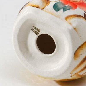 Сувенир керамика "Сова "Софья" цветная 9х8 см