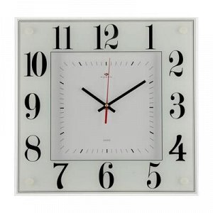 Часы настенные, серия: Классика, "Белая классика", 36х36 см микс