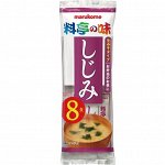 Мисо-суп Marukome Kabushiki с молюсками шиджими 152гр ( 8 порций)/12