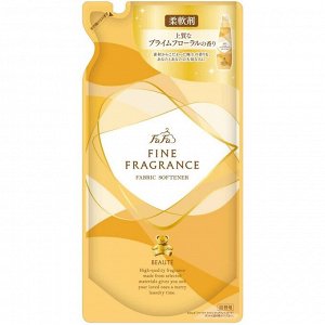 NS FaFa Антистатический кондиционер FaFa Fine Fragrance "Beaute" для белья с ароматом цветов, мускуса и сандалового дерева 500 мл, мягкая упаковка / 16