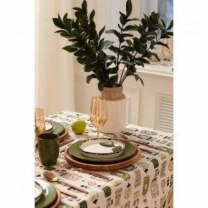 Скатерть Этель "Kitchenware" 149х250 см, 100% хлопок, саржа 190 г/м²