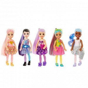 Кукла Mattel Barbie Челси-сюрприз Волна 1 с блестящими куклами и сюрпризами6