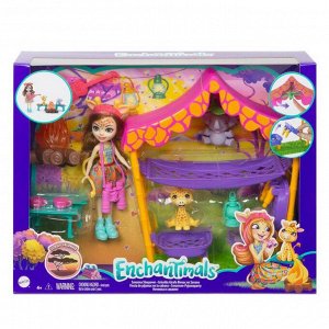 Кукла Mattel Enchantimals Ночевка в саванне128