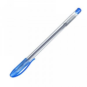 Ручка гелевая синяя,Ручка синяя гелевая с колпачком