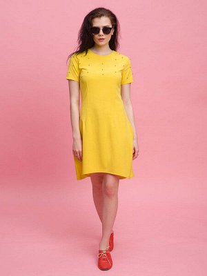 Платье - желтый цвет