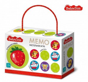 Игра настольная МЕМО Вaby Toys