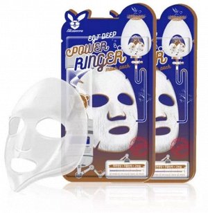 Elizavecca Тканевая маска с эпидермальным фактором роста EGF Deep Power Ringer Mask Pack