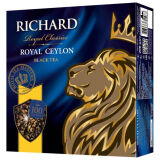 Чай черный RICHARD Royal Ceylon Цейлонский байховый, 100пак