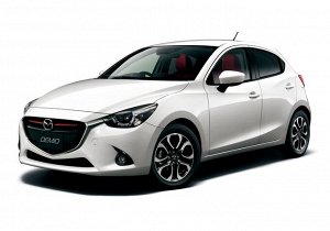 Ковры салонные LUX 3D Mazda Demio (DJ) (2014 - 2019 ) правый руль