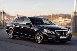 Ковры салонные 3D Mercedes-Benz E-Class (W212) E350 4MATIC 4WD AКПП (2009-2012) левый руль