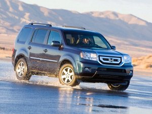 Коврик багажник Honda Pilot 4WD АКПП. YF4 (2008-2011) левый руль