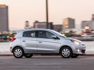 Ковры салонные 3D Mitsubishi Mirage (2012 - 2015) правый руль