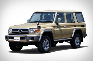 Ковры салонные 3D Toyota Land Cruiser 76 (5 дверей) (1999 - 2004)