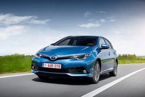 Ковры салонные 3D Toyota Auris 2WD гибрид (2015-2018) правый руль